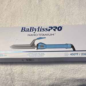 BaBylissPRO Nano Titanium Curling Iron - Blue